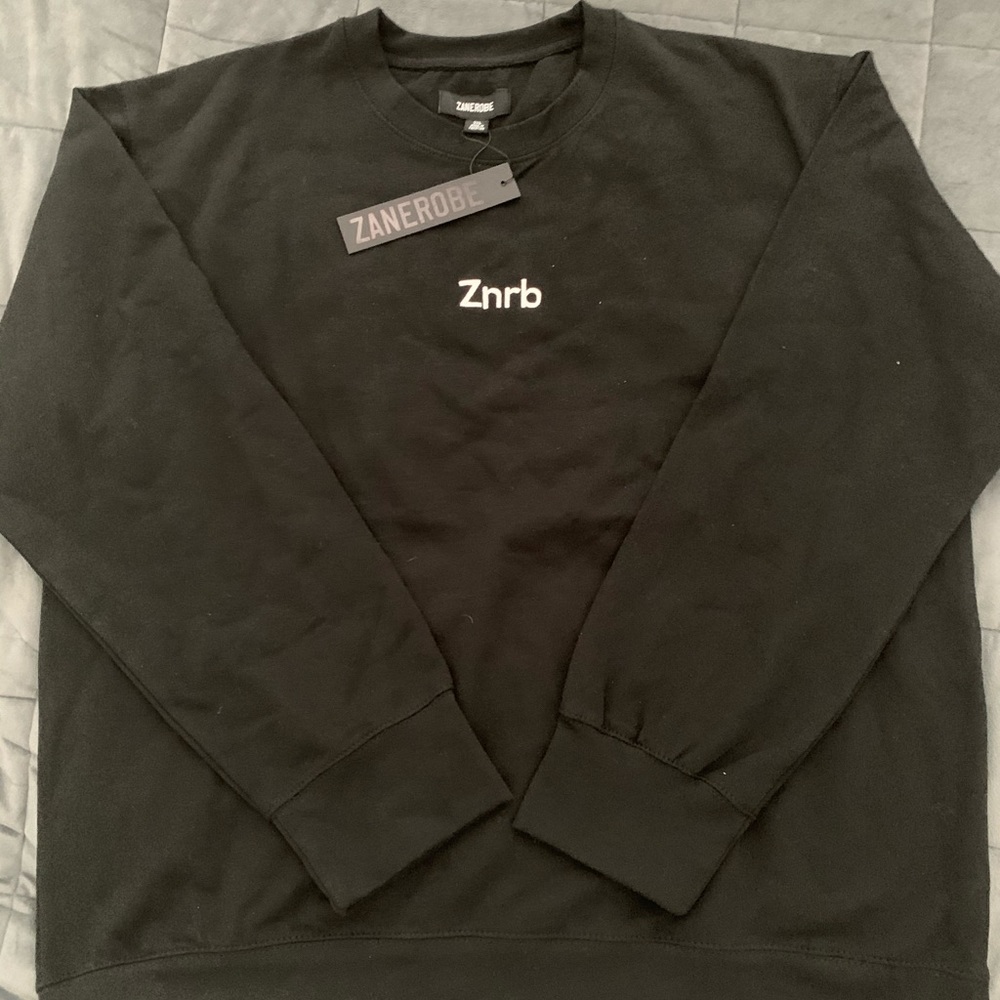 NWT Men’s Zanerobe black sweatshirt XXL